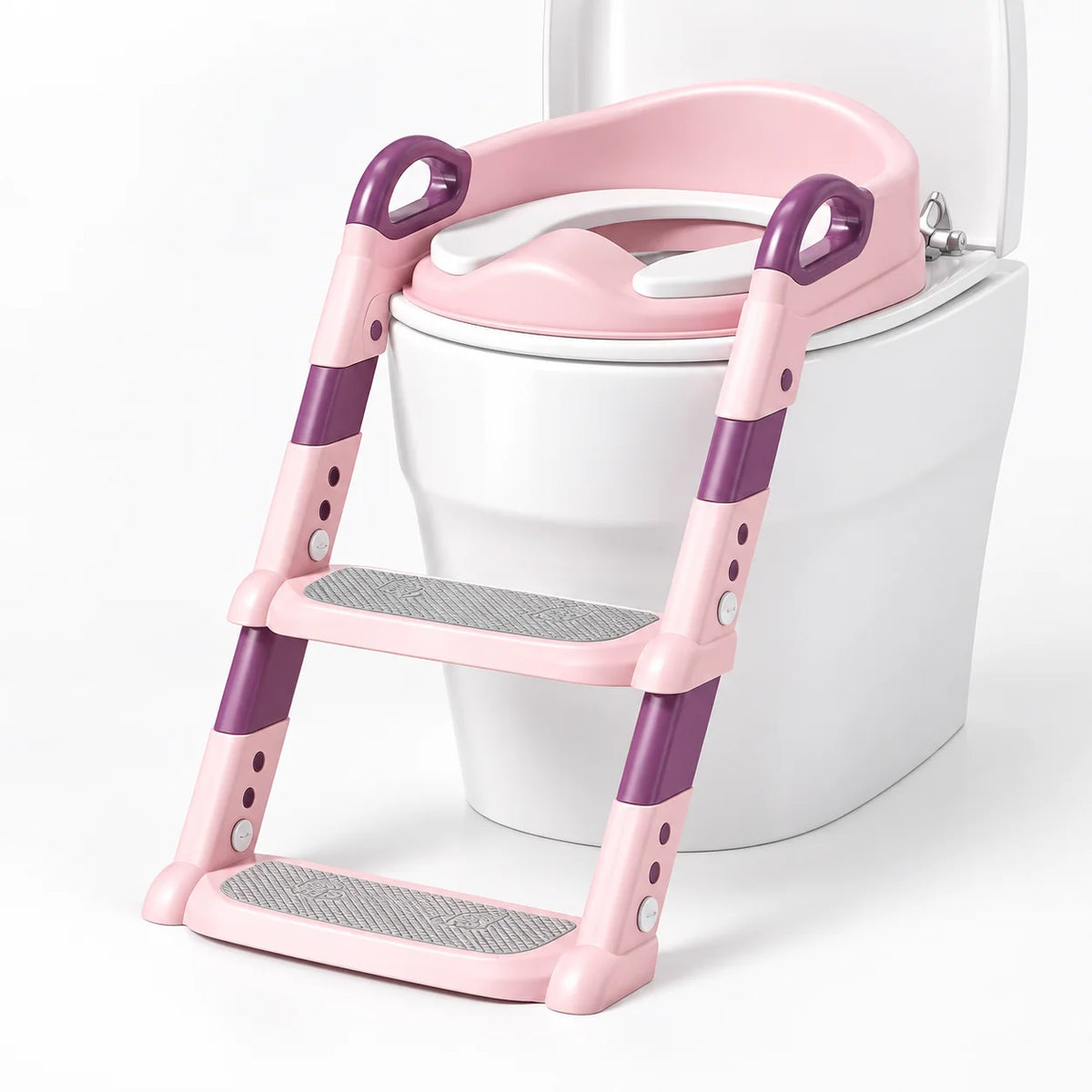 Potty Training Seat Ladder Foldable Compact Stable Support