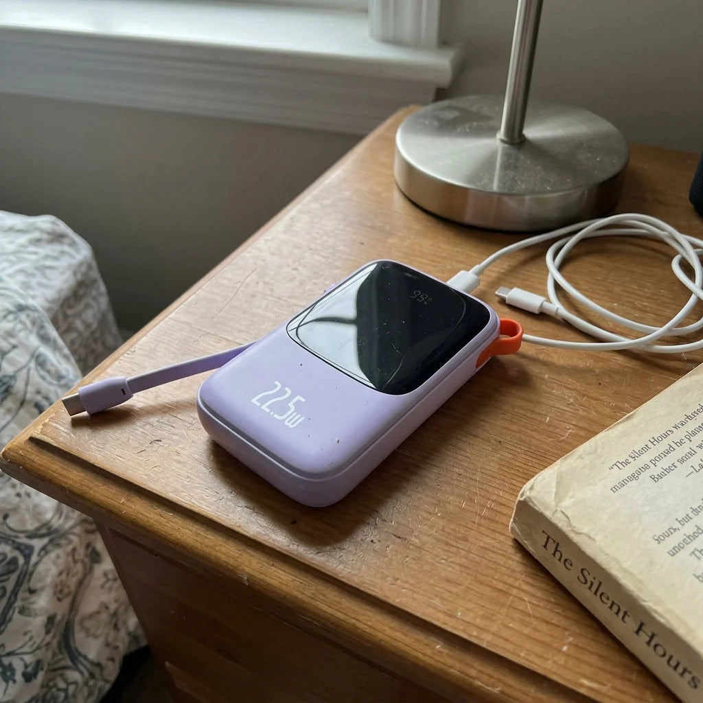 Power Bank 20W Fast Charging Compact Foldable Design