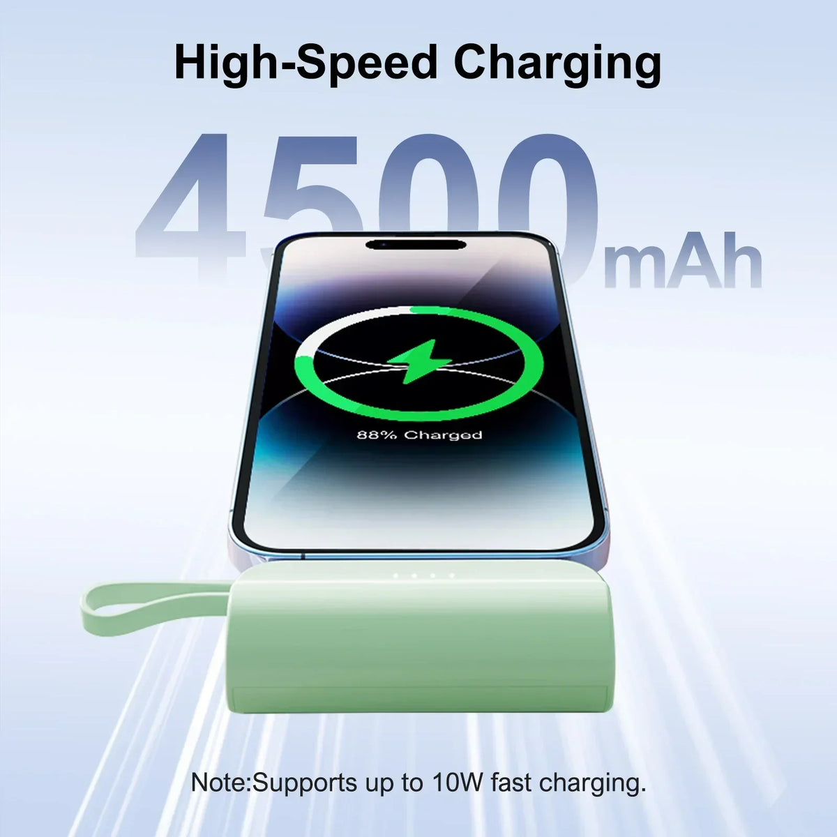 Power Bank 4500mAh Wireless Charging Built-In Stand