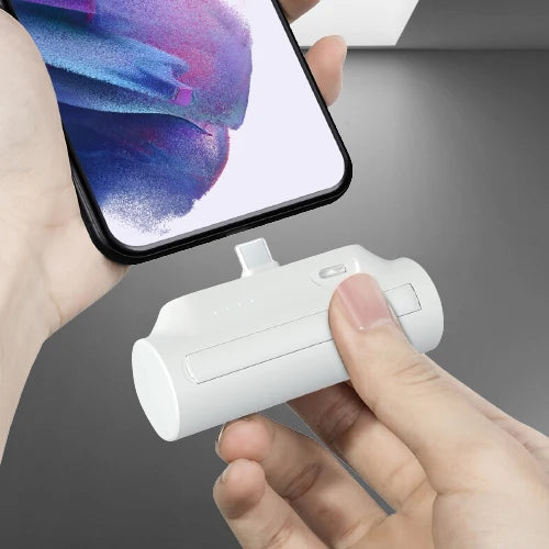 Power Bank Phone Holder Compact 15W Charging Stand