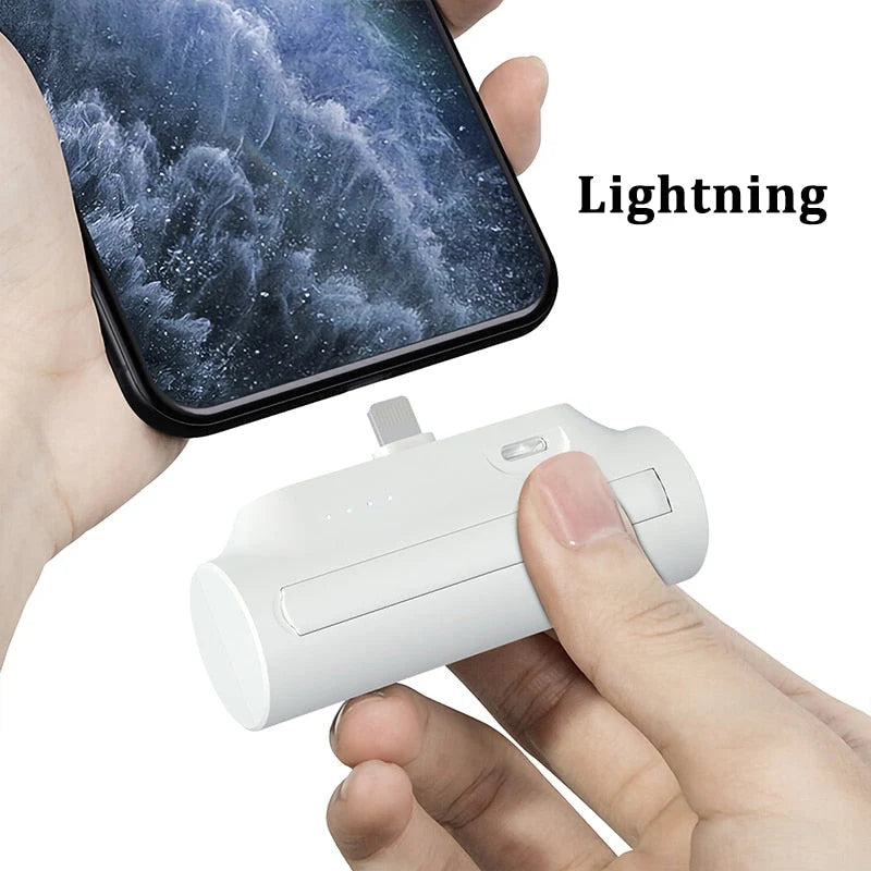 Power Bank Phone Holder Compact 15W Charging Stand