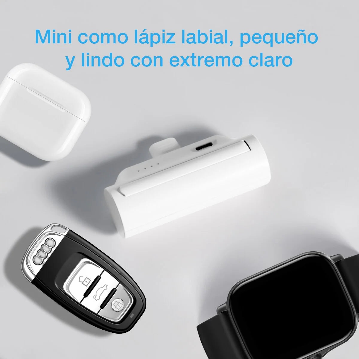 Power Bank Phone Holder Compact 15W Charging Stand