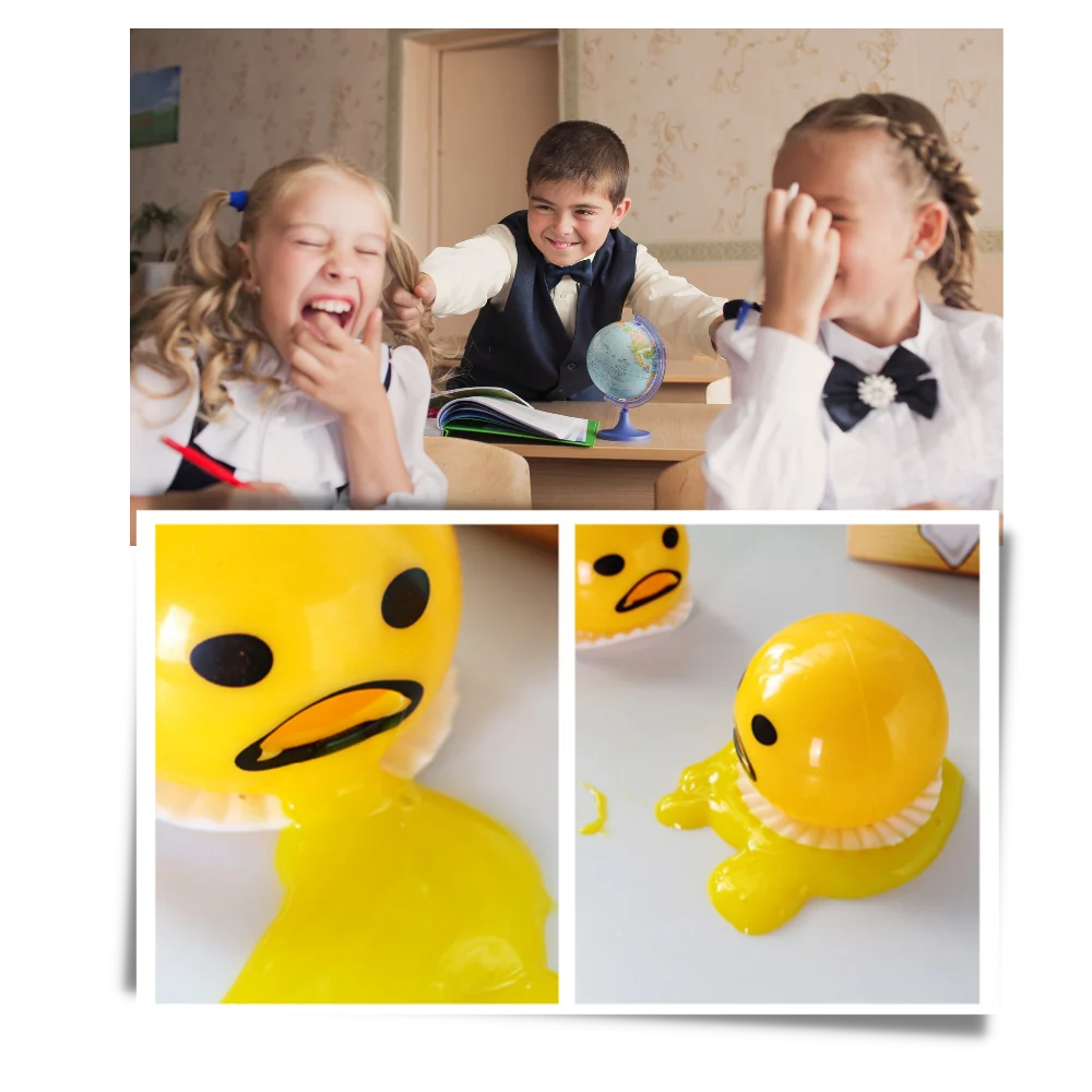 Prank Toy Projectile Goo Reusable Slime