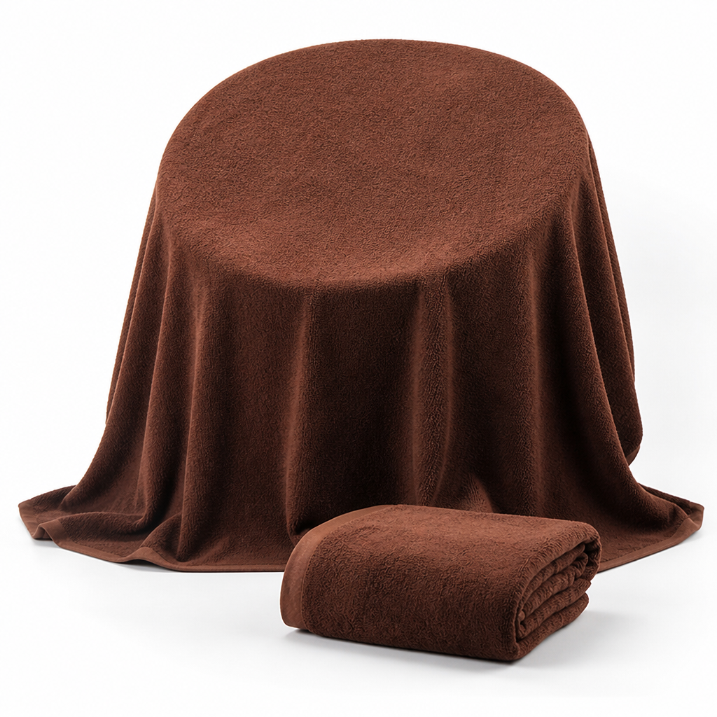 Premium Soft Quick-Dry Terry Cloth Bath Towel