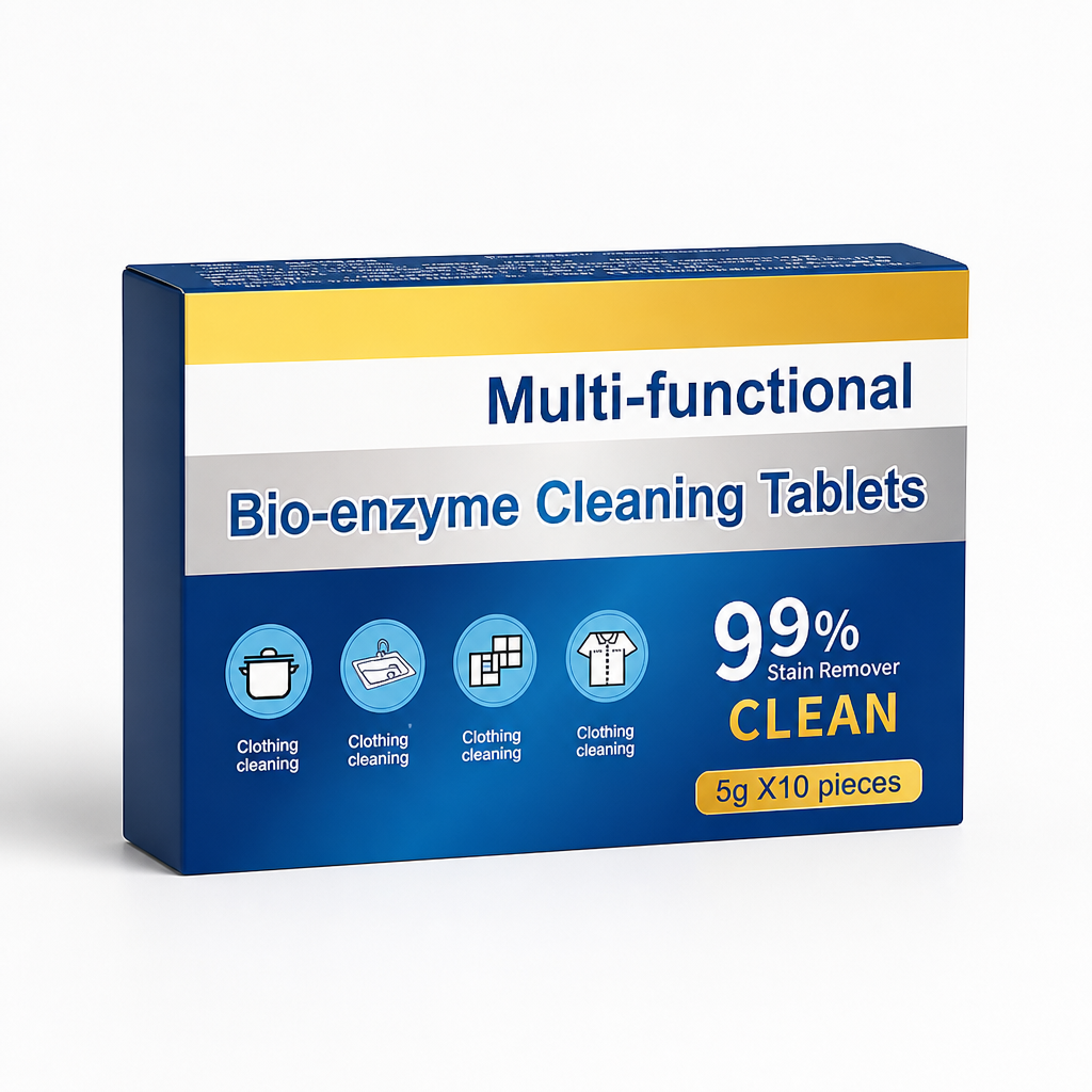 Probiotic Multi-Enzyme & Antibacterial Cleaning Tablets (10-Count)