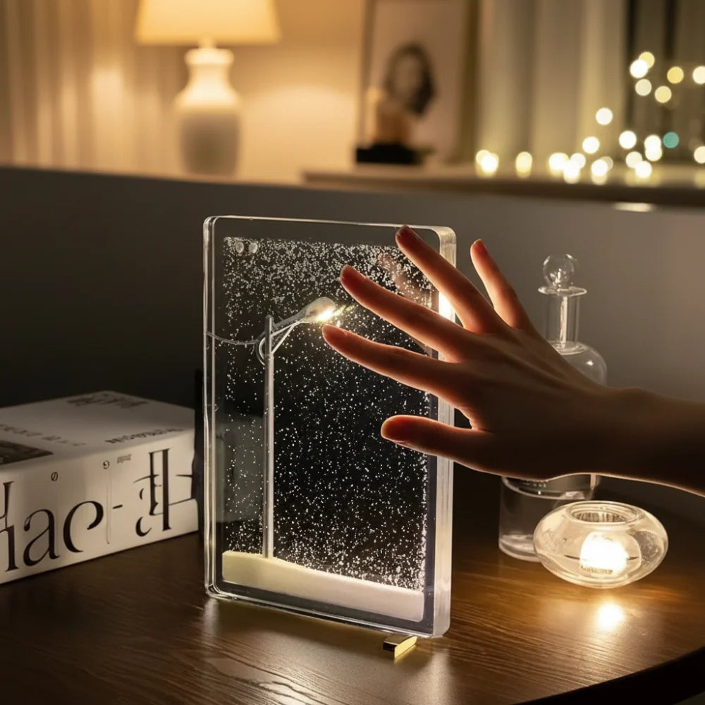 Projection Lamp Snowfall Effect Adjustable Flake Size