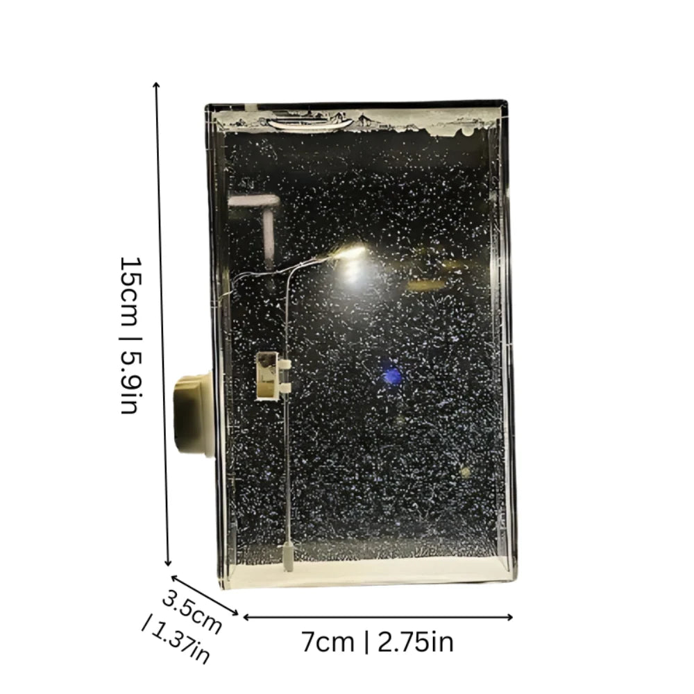 Projection Lamp Snowfall Effect Adjustable Flake Size