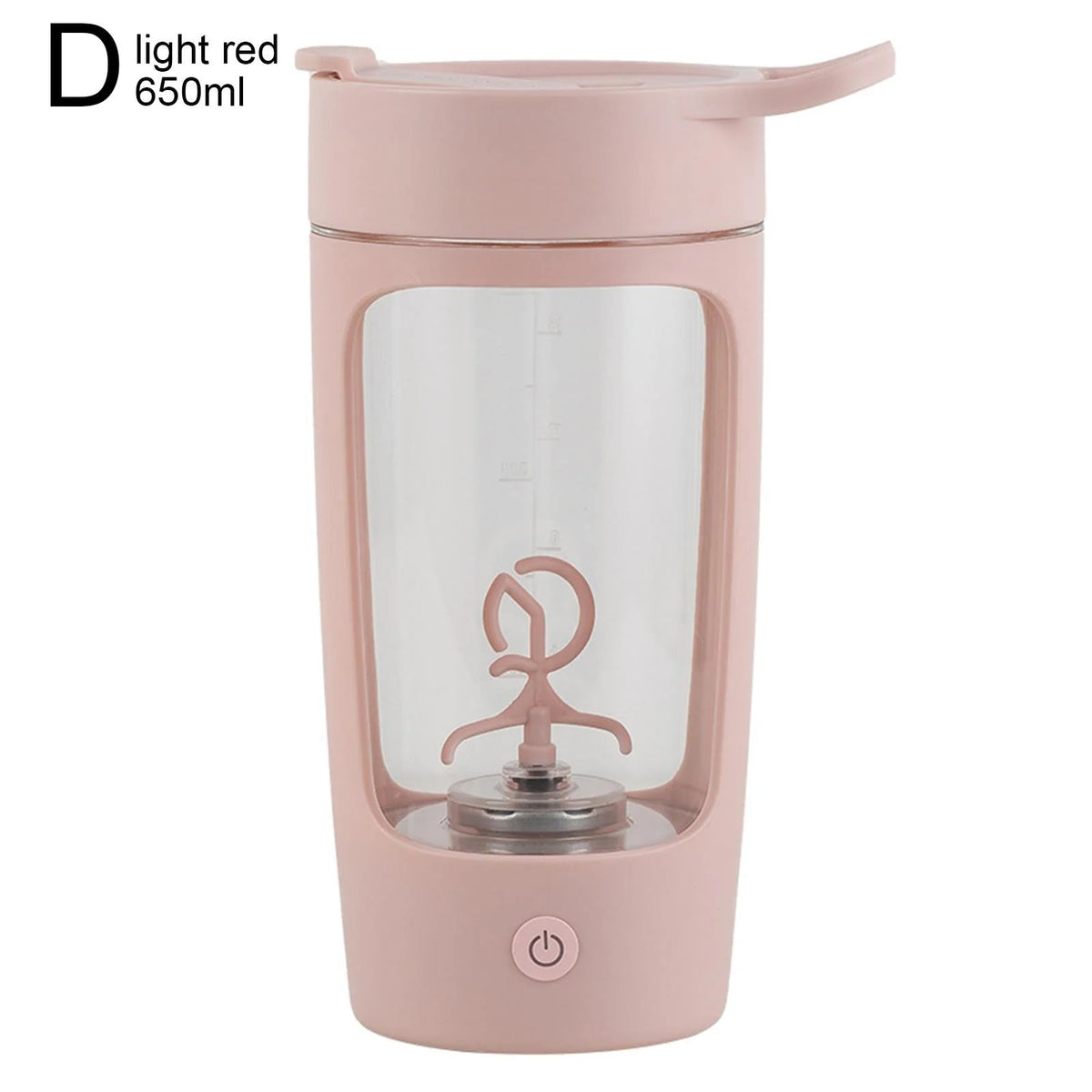 Protein Shaker Bottle Electric BPA-Free 22 Oz Self-Cleaning