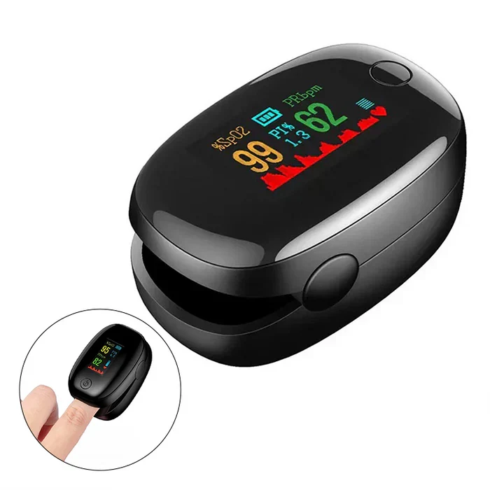 Pulse Oximeter Large LED Display Portable