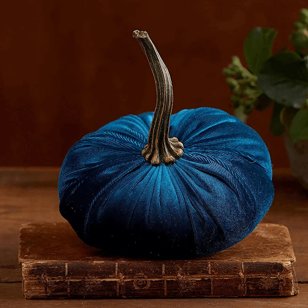 Pumpkin Decor Velvet Plush Cushion To**