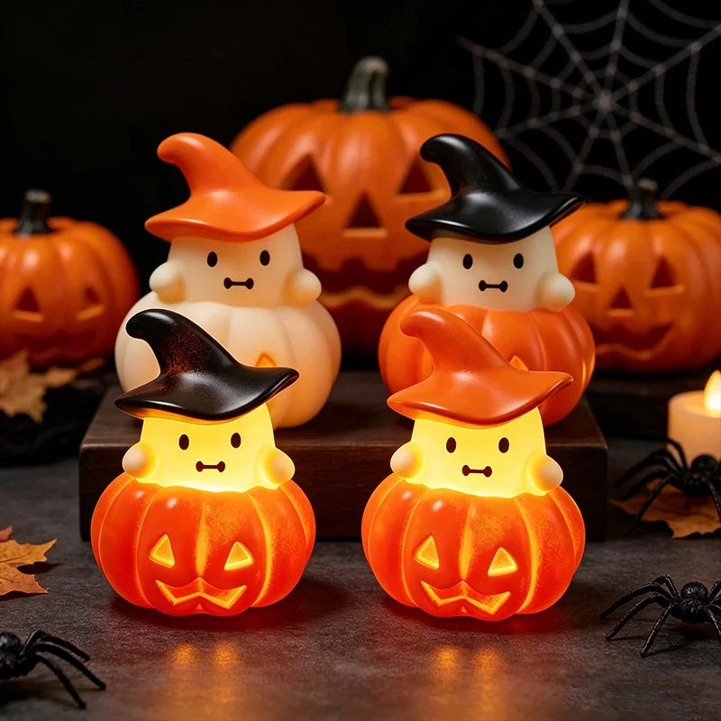 Pumpkin Lamp Battery-Operated Warm White
