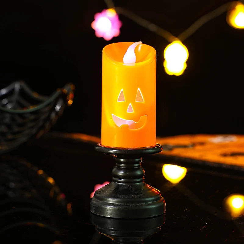 Pumpkin Light LED Flame-Free Halloween Decoration