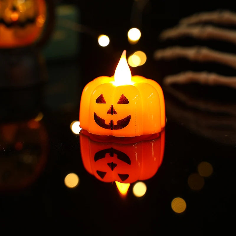 Pumpkin Light LED Flame-Free Halloween Decoration