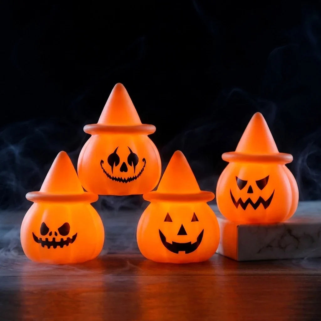 Pumpkin Tabletop Light Soft LED Compact