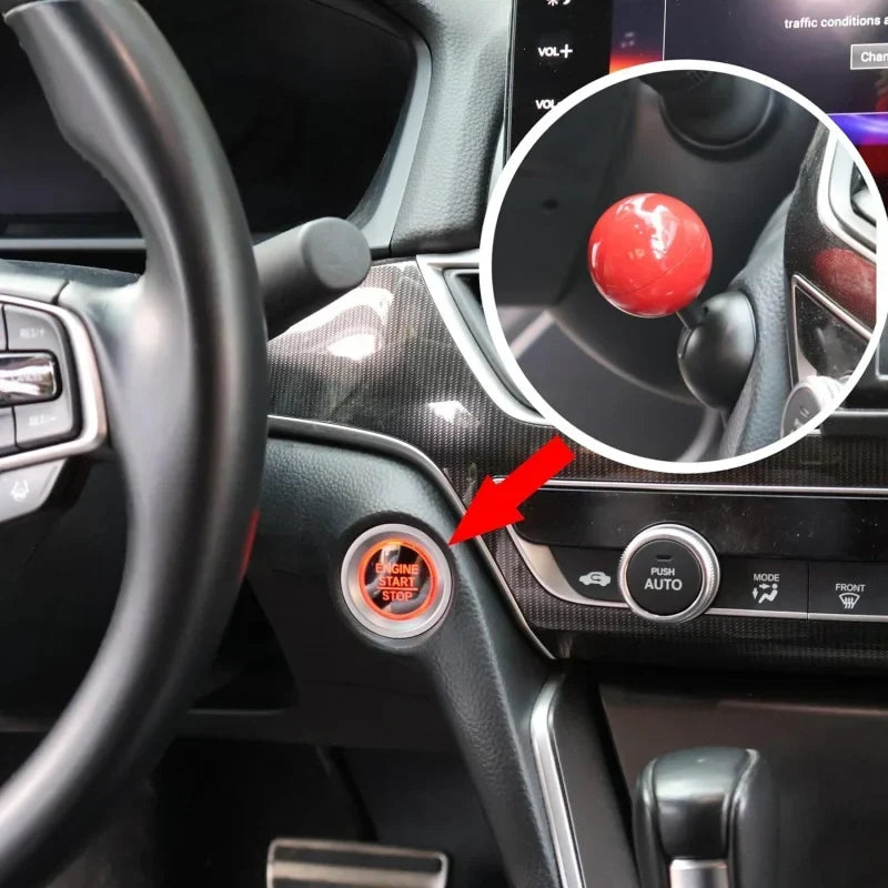 Push-to-Start Button Alloy Joystick Control