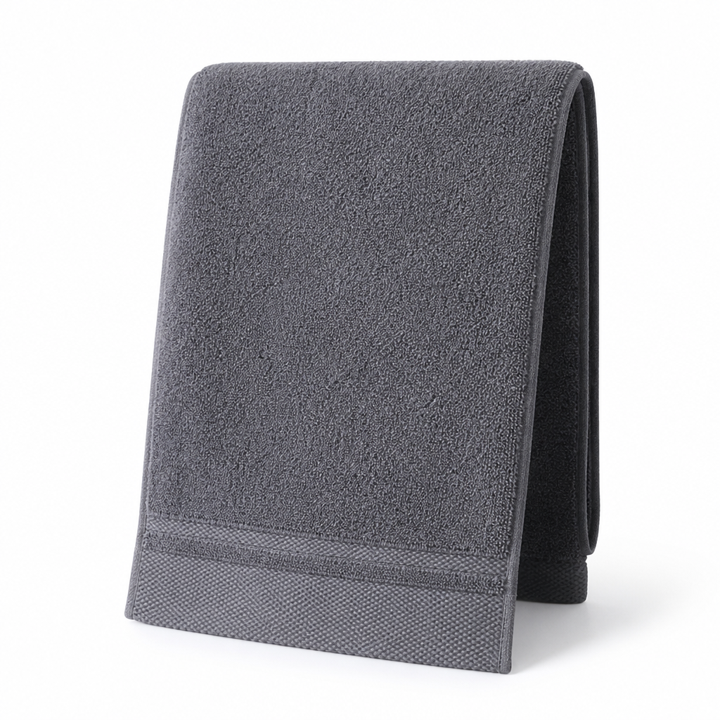 Quick-Dry Absorbent Terry Bath Towel