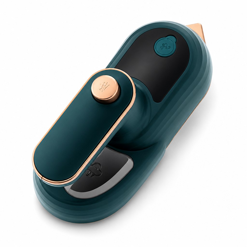 Quick-Heat Compact Steam & Dry Travel Iron (50ml Tank)