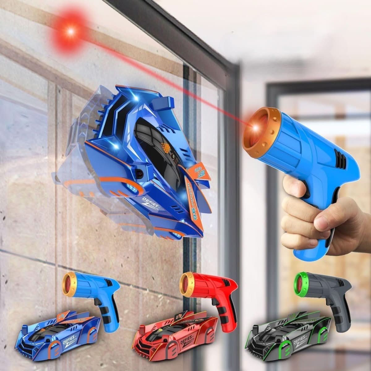 RC Car Wall-Climbing Laser Control LED Headlights