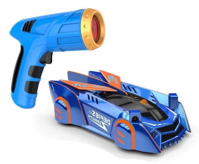 RC Car Wall-Climbing Laser Pointer Control