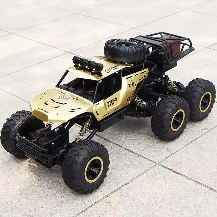 RC Monster Truck 4WD Shock-Absorbing Suspension LED Lights