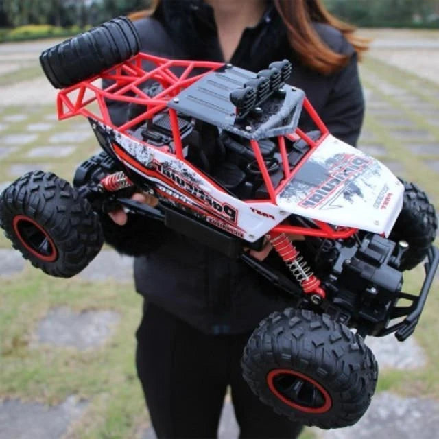 RC Truck Shockproof Suspension & All-Terrain Tires