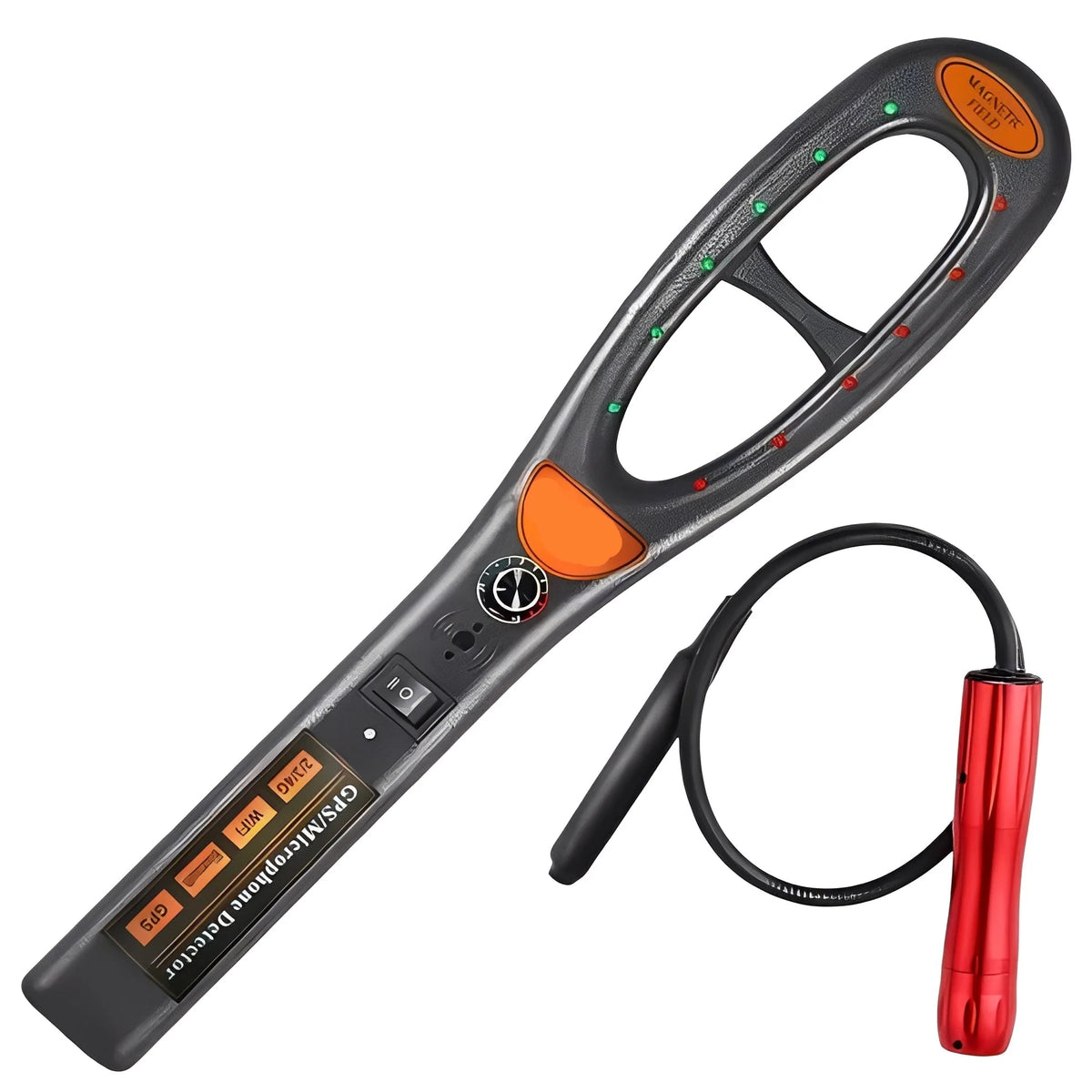RF Bug Detector 32.8-Foot Range Focus Tube