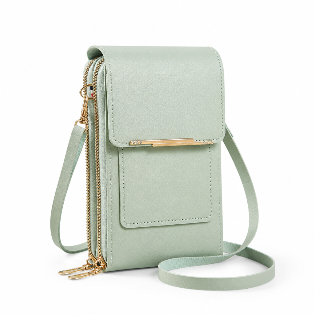 RFID-Blocking Waterproof Phone Pocket Handbag (Convertible)