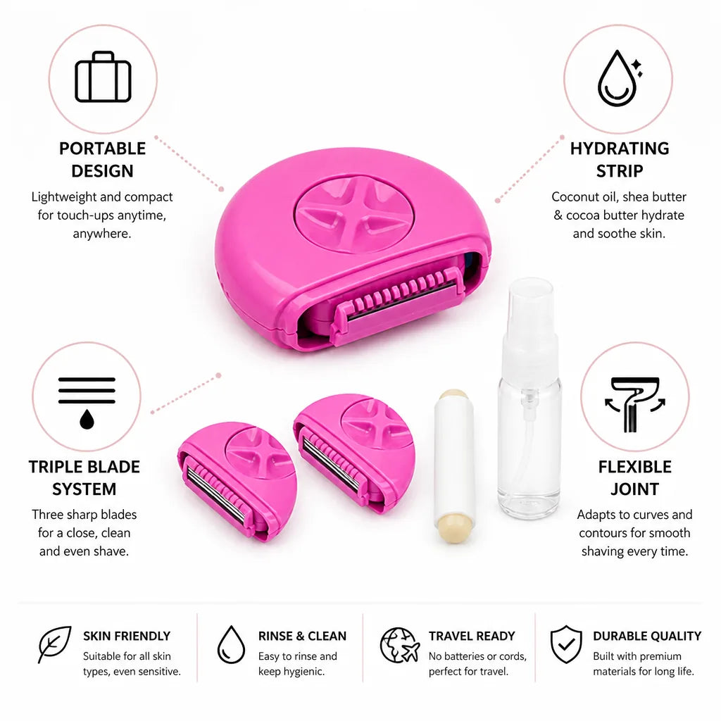Razor Travel Compact 3-Blade Hydrating Strip