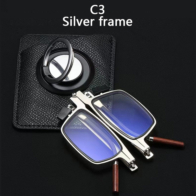 Reading Glasses Foldable Frame Polycarbonate Lenses