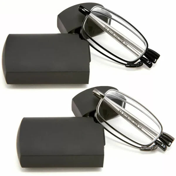 Reading Glasses Folding Design With Carry Case