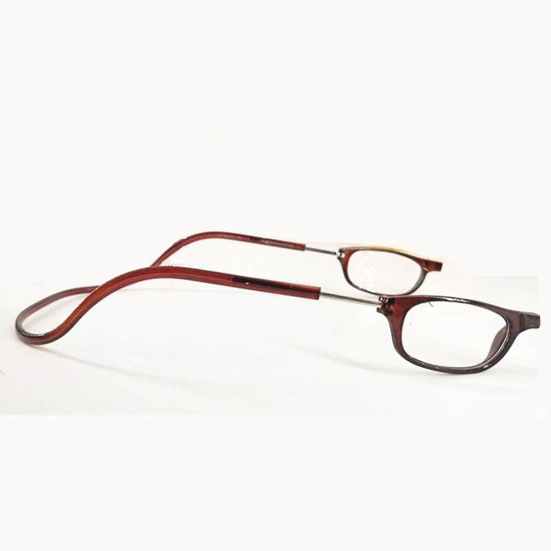 Reading Glasses Magnetic Closure Integrated Neckband