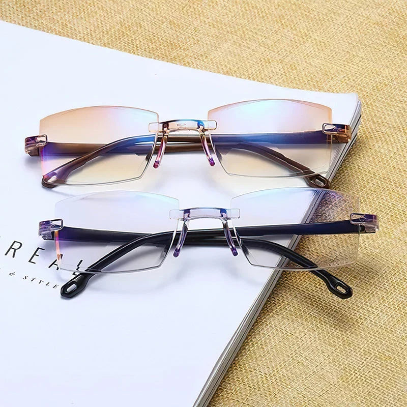 Reading Glasses Multifocal Blue Light Filtering Flexible Frame