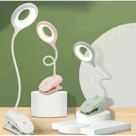 Reading Lamp Clip-On Dimmable USB Powered Adjustable Neck