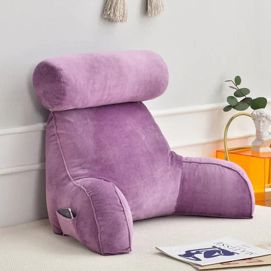 Reading Pillow Shredded Memory Foam Ergonomic Support
