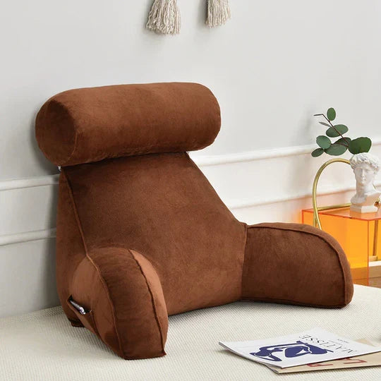 Reading Pillow Shredded Memory Foam Ergonomic Support