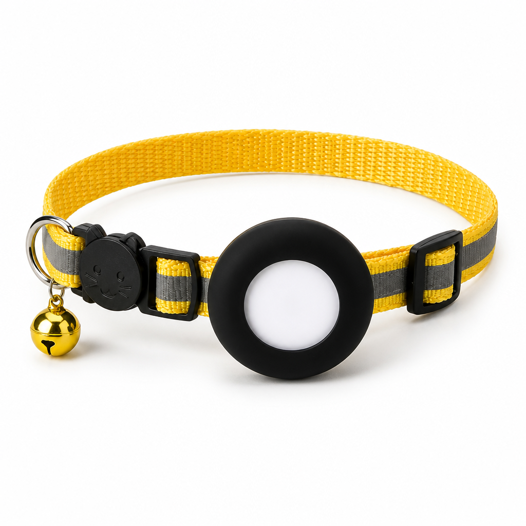 Real-Time GPS Reflective Quick-Release Cat Collar