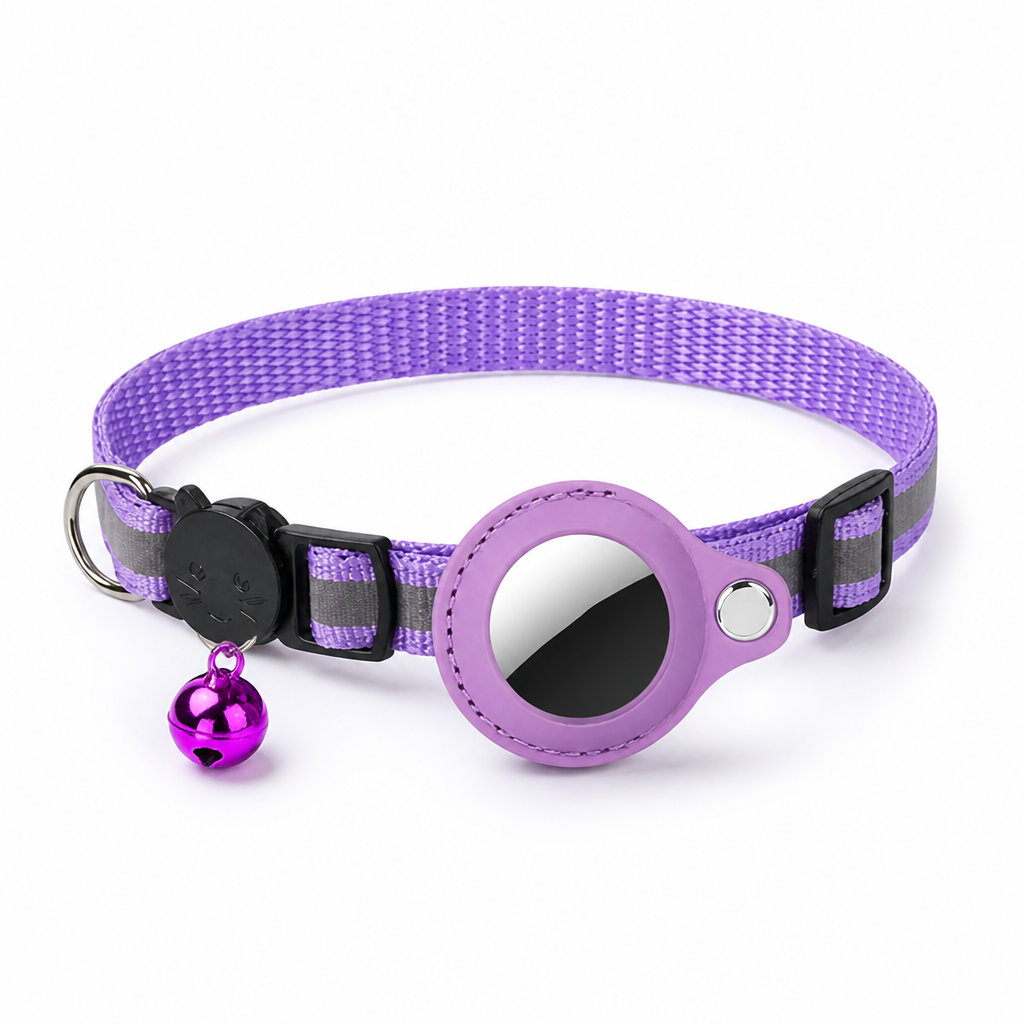 Real-Time GPS Reflective Quick-Release Cat Collar