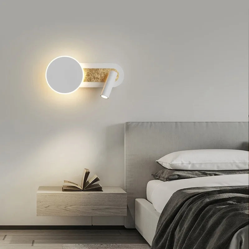 Recessed Wall Light Integrated LED Halo & Adjustable Beam