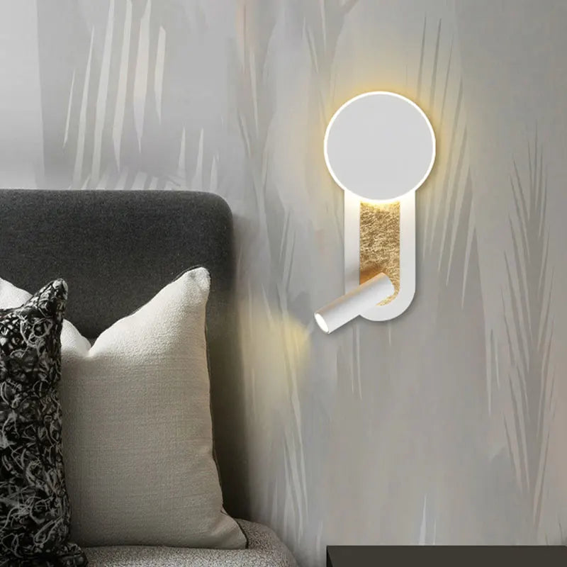 Recessed Wall Light Integrated LED Halo & Adjustable Beam