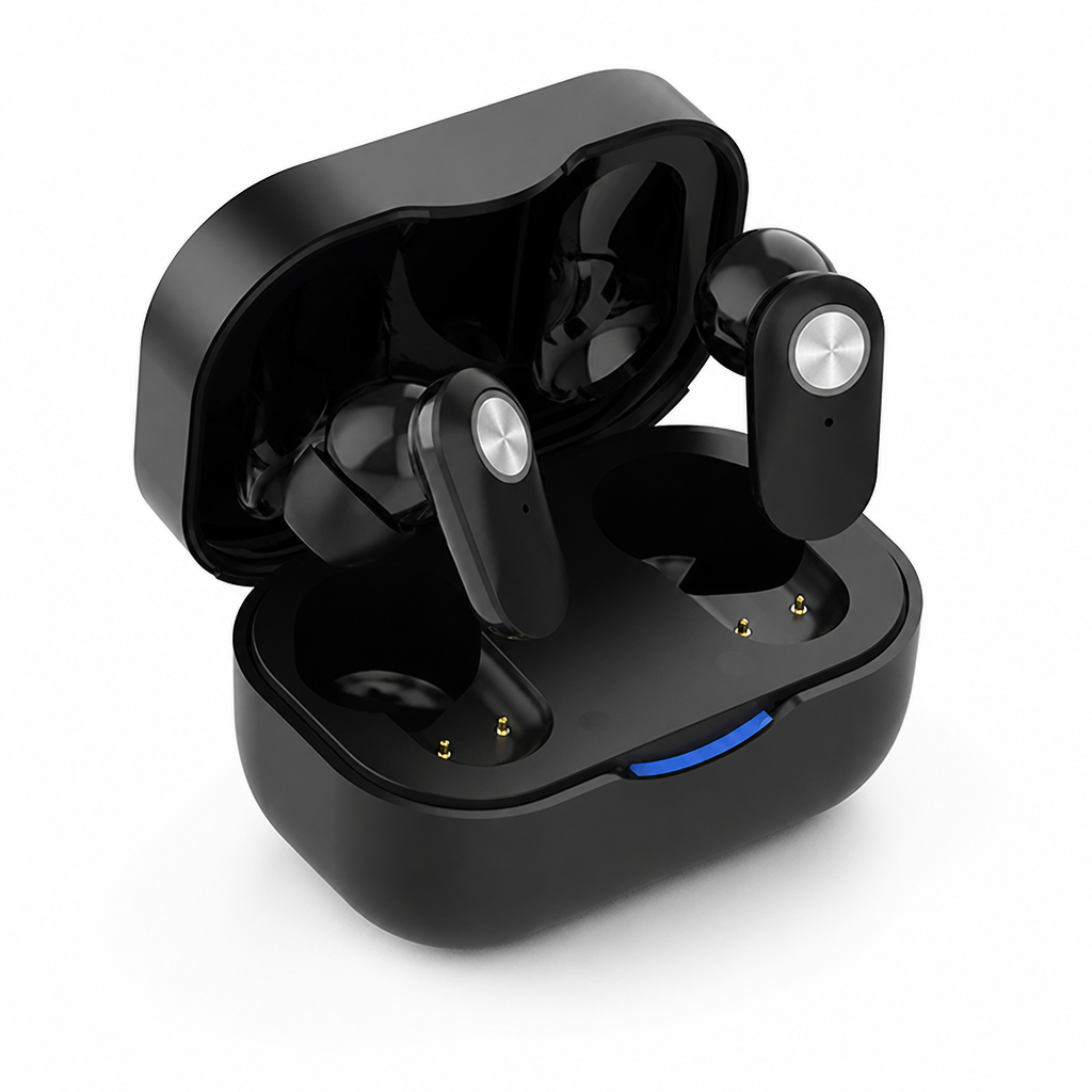 Rechargeable Invisible Noise-Cancelling Hearing Aids (Pair)