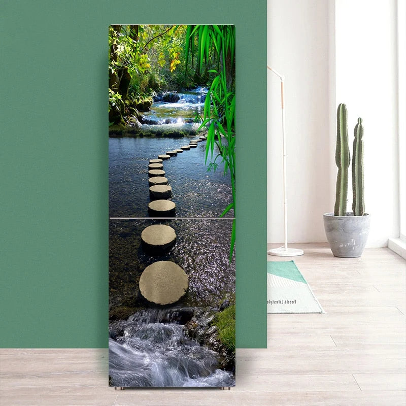 Refrigerator Sticker Self-Adhesive Waterproof PVC