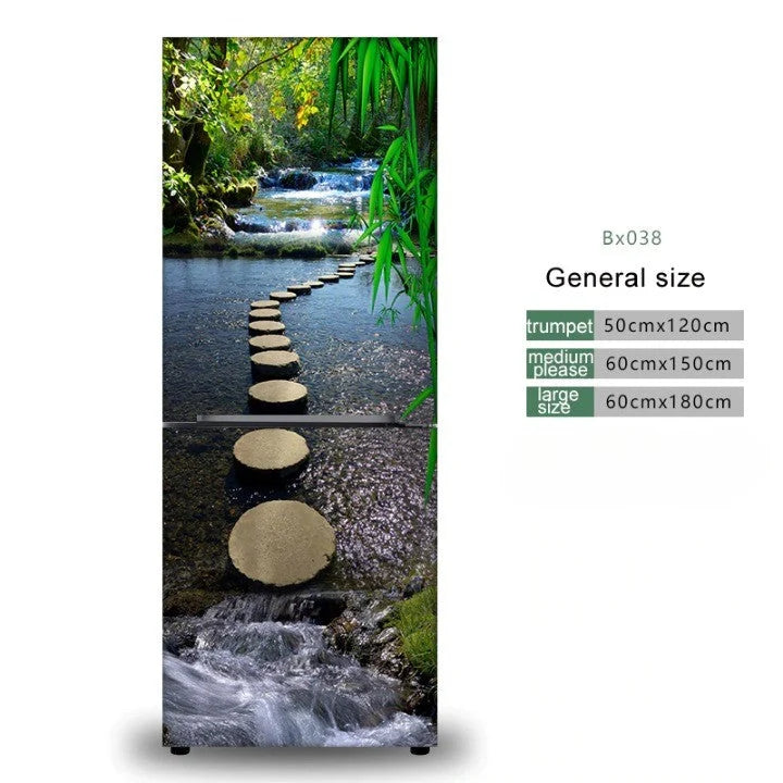 Refrigerator Sticker Self-Adhesive Waterproof PVC