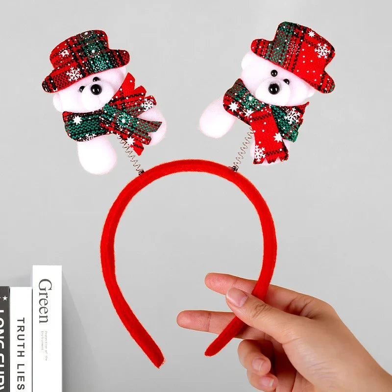 Reindeer Headband Soft Felt One Size Fits All