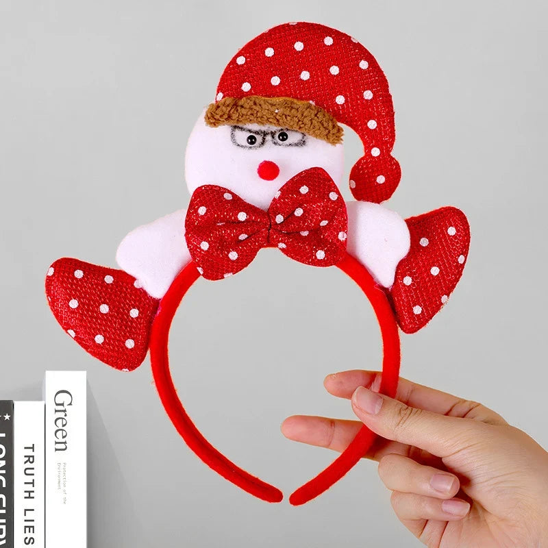 Reindeer Headband Soft Felt One Size Fits All