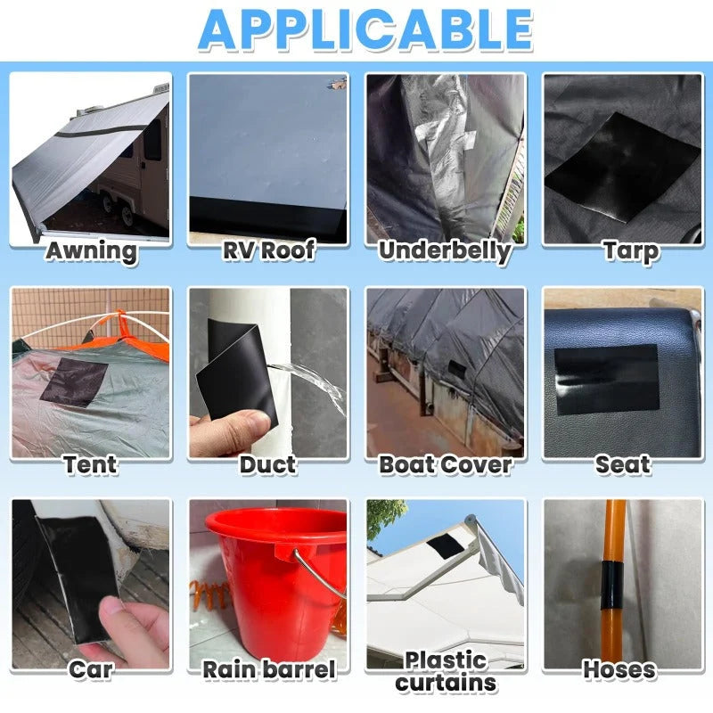 Repair Tape Waterproof Heavy-Duty Underwater Adhesive
