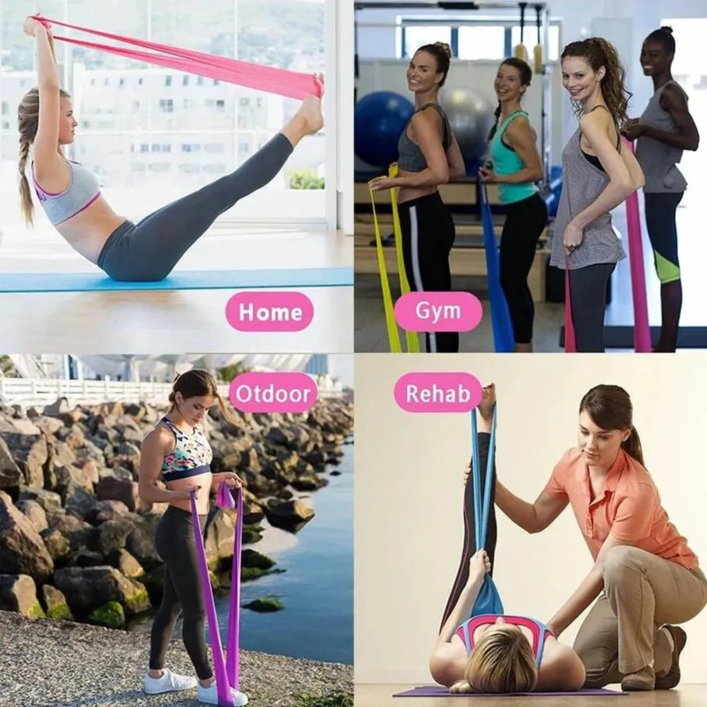 Resistance Band Latex-Free TPE Lightweight Portable