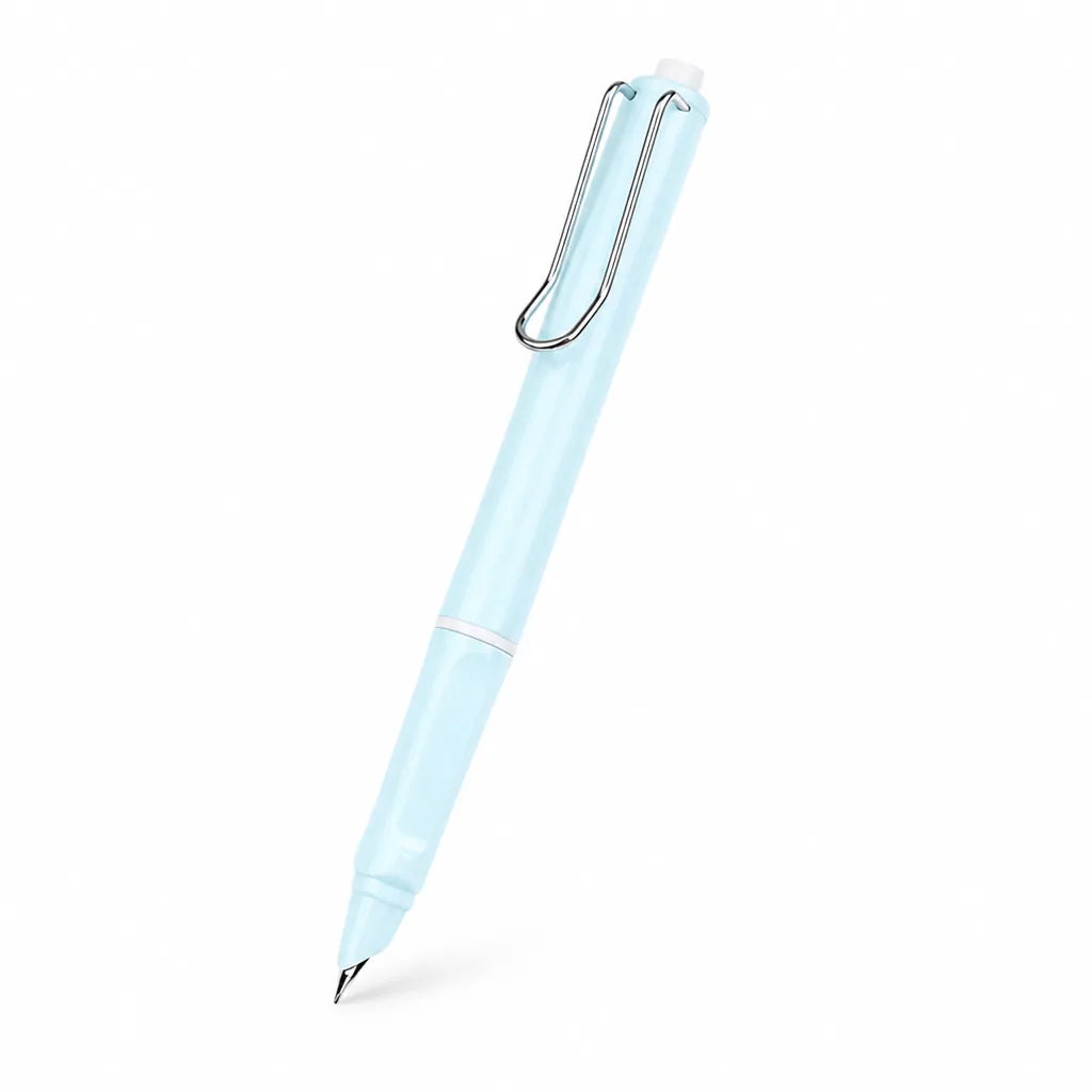 Retractable Fountain Pen Click Mechanism Premium Metal Nib Leak-Resistant