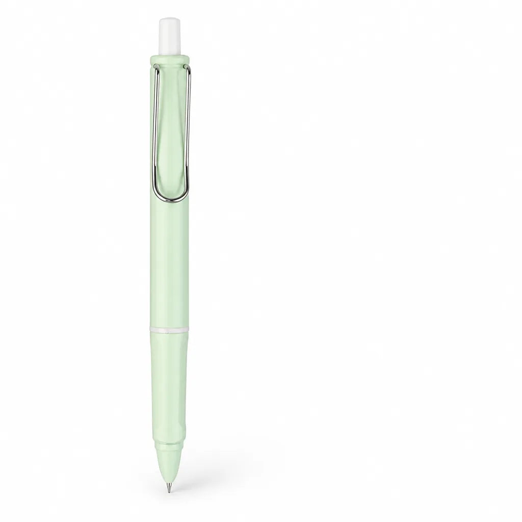 Retractable Fountain Pen Click Mechanism Premium Metal Nib Leak-Resistant