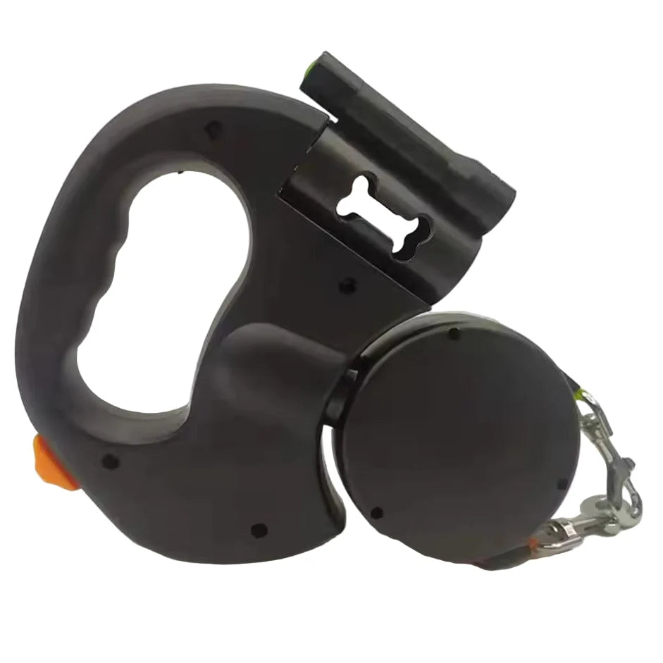 Retractable Leash Dual Anti-Tangle & LED Light