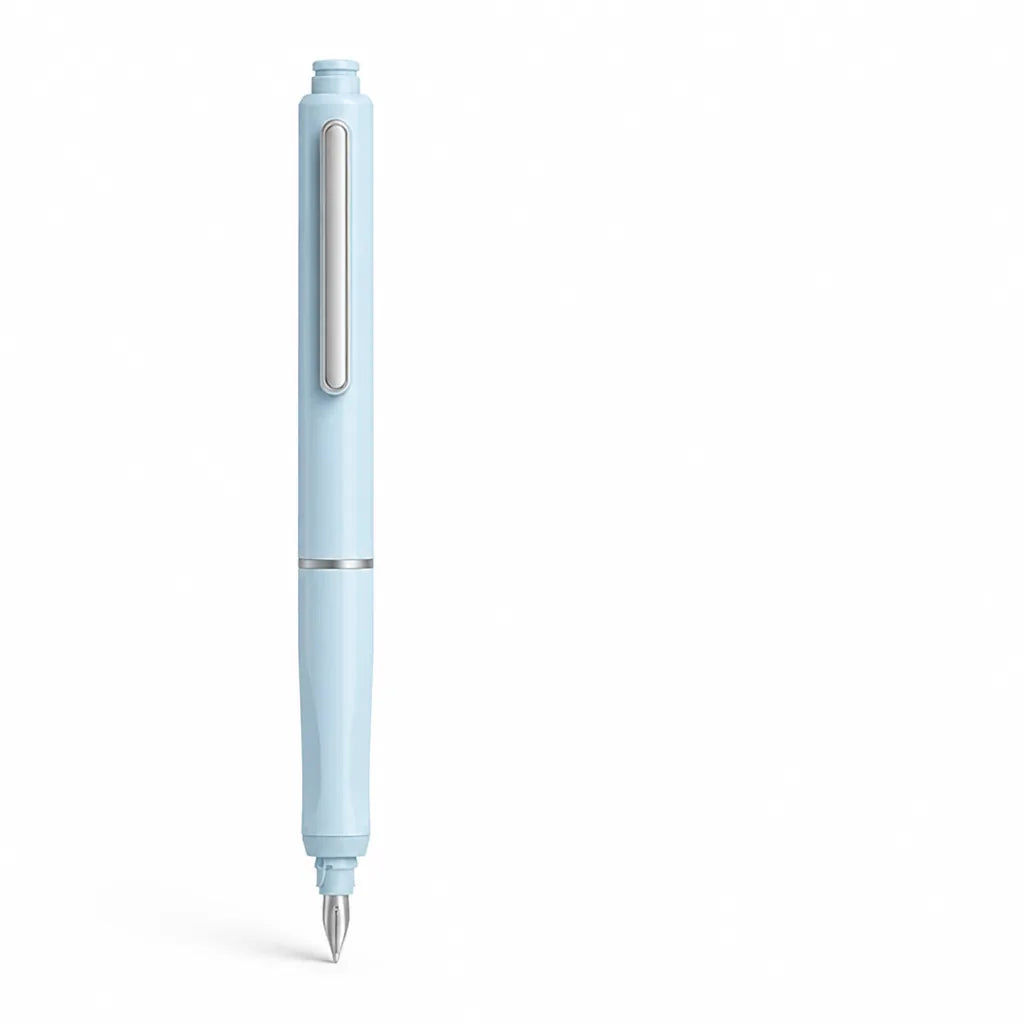 Retractable Pen Smooth Ink Flow Refillable Ergonomic Grip